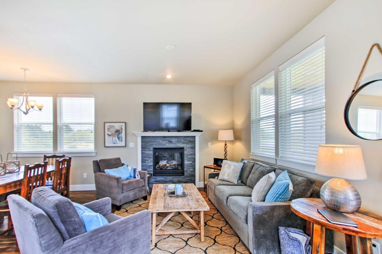 Ocean Shores House With Hot Tub - Walk To Beach Exterior foto